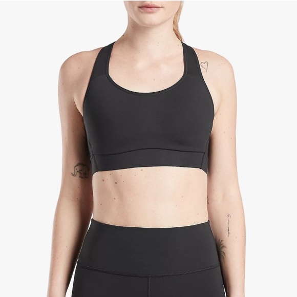 Athleta Hustle Bra in Supersonic Black NWT - Picture 2 of 8